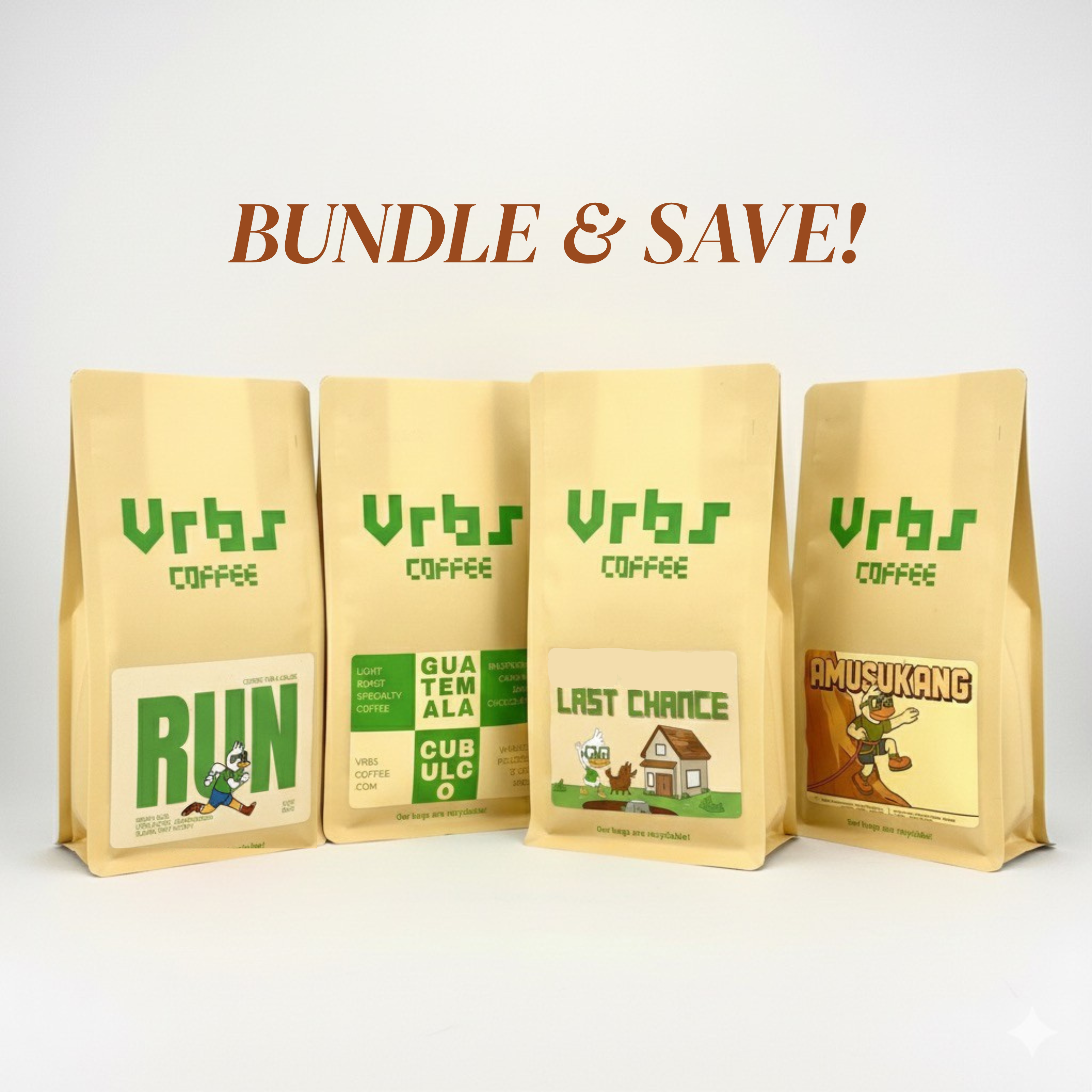 Vrbs Coffee Combo Pack - Bundle & Save $12